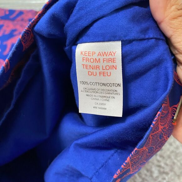 Hatley Womens Knee Skirt Size 6 Cotton Graphic Elephant Print Pink‎ Blue - Picture 12 of 13